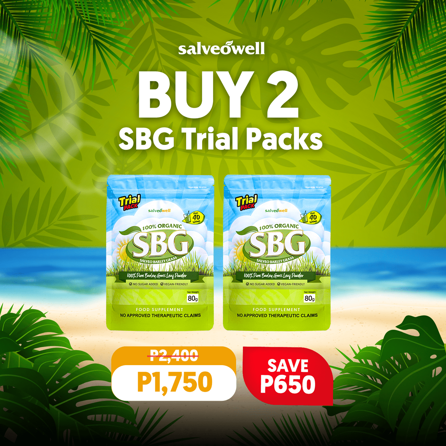 Salveo Trial Pack (Twin Pack Promo)