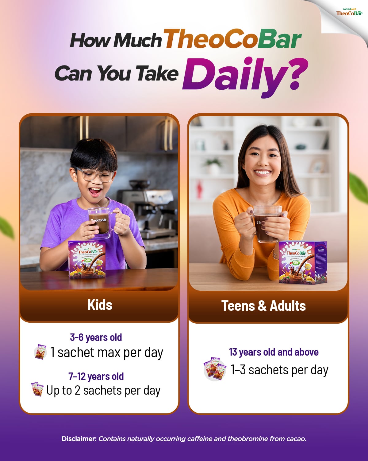 TheoCoBar Premium Chocolate Drink Mix