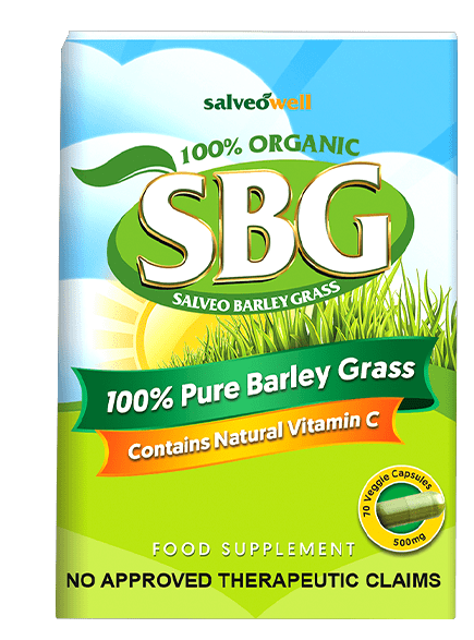 Salveo Barley Grass in Capsules Box 70caps