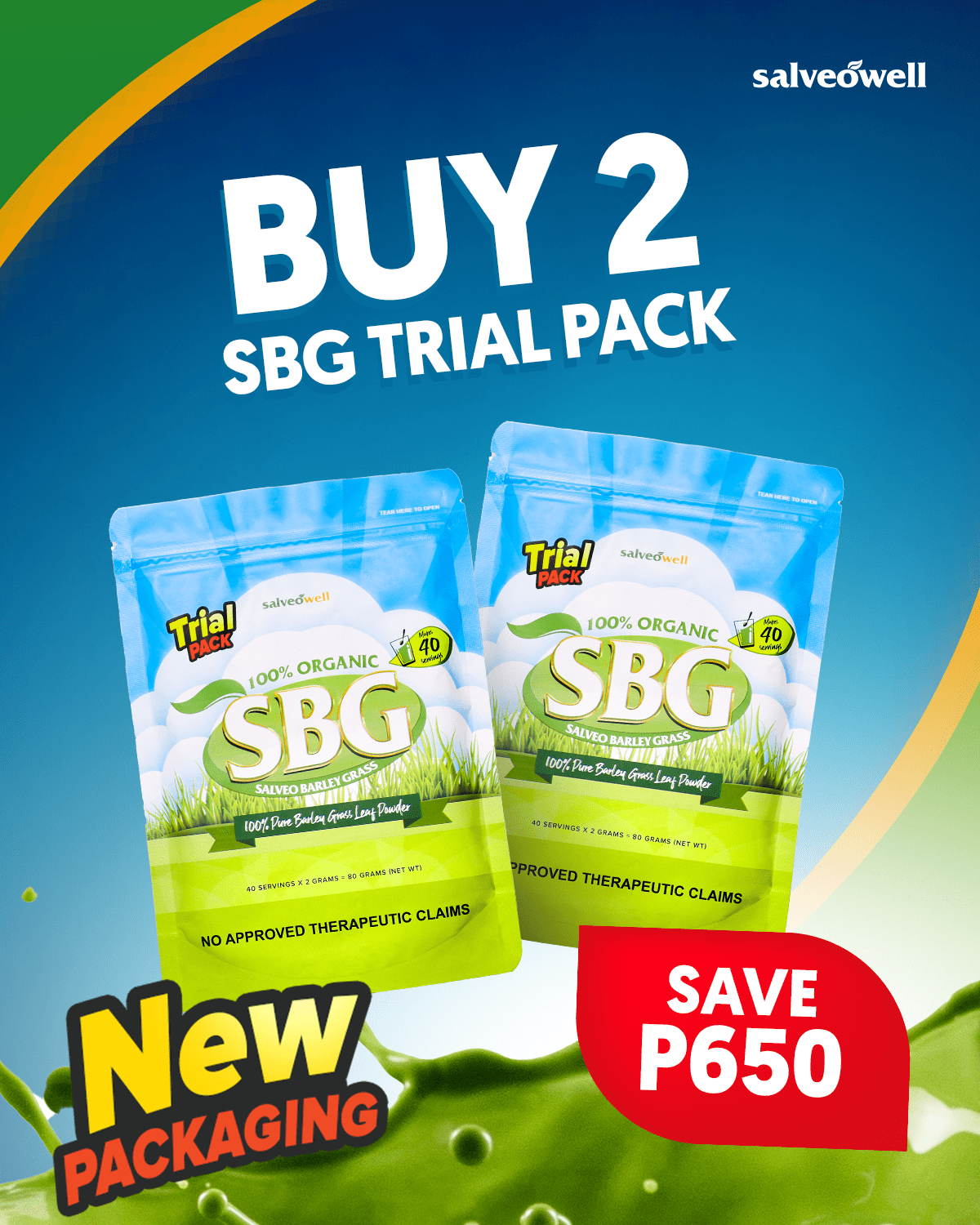 Salveo Trial Pack (Twin Pack Promo)