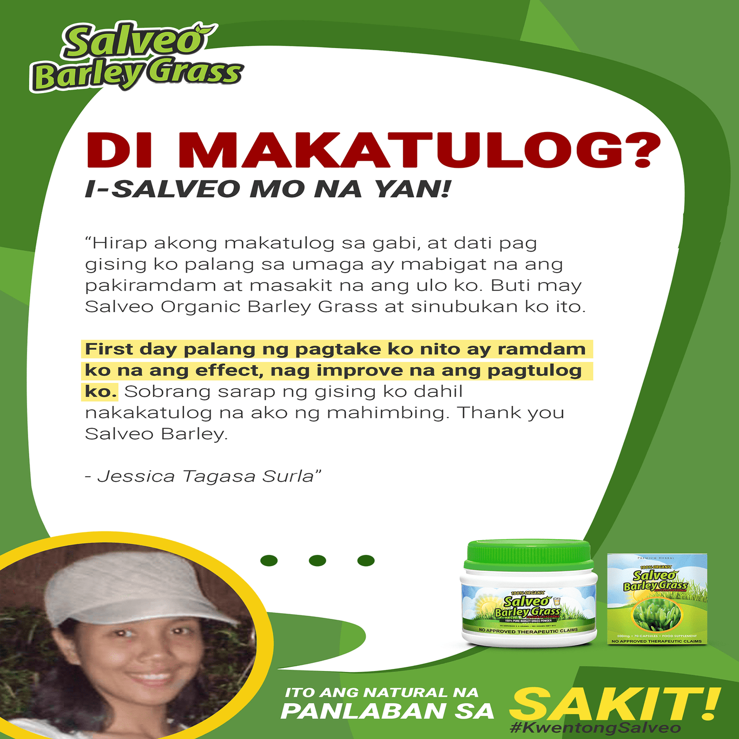 Salveo Trial Pack New Packaging from 60 grams to 80 grams!