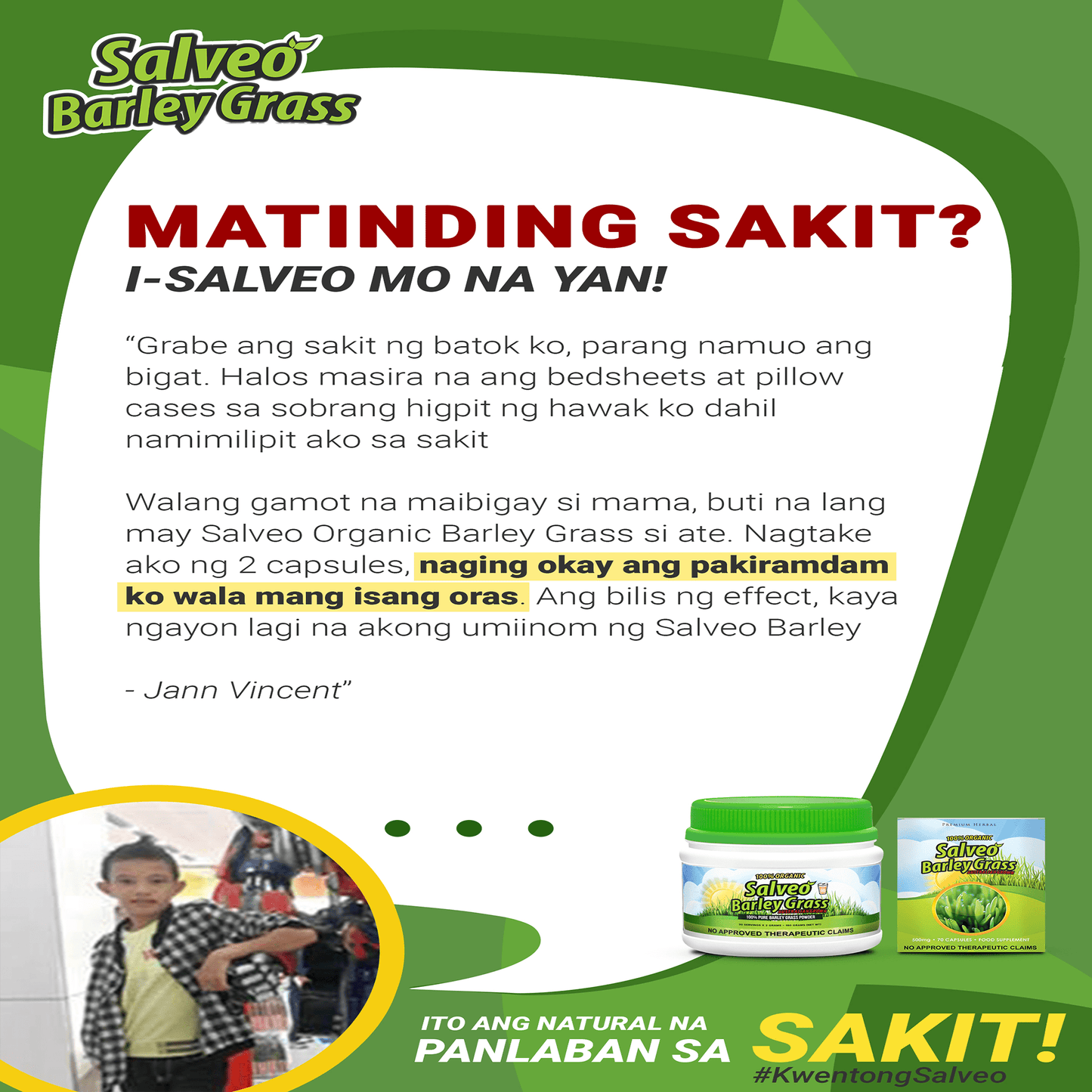 Salveo Trial Pack New Packaging from 60 grams to 80 grams!