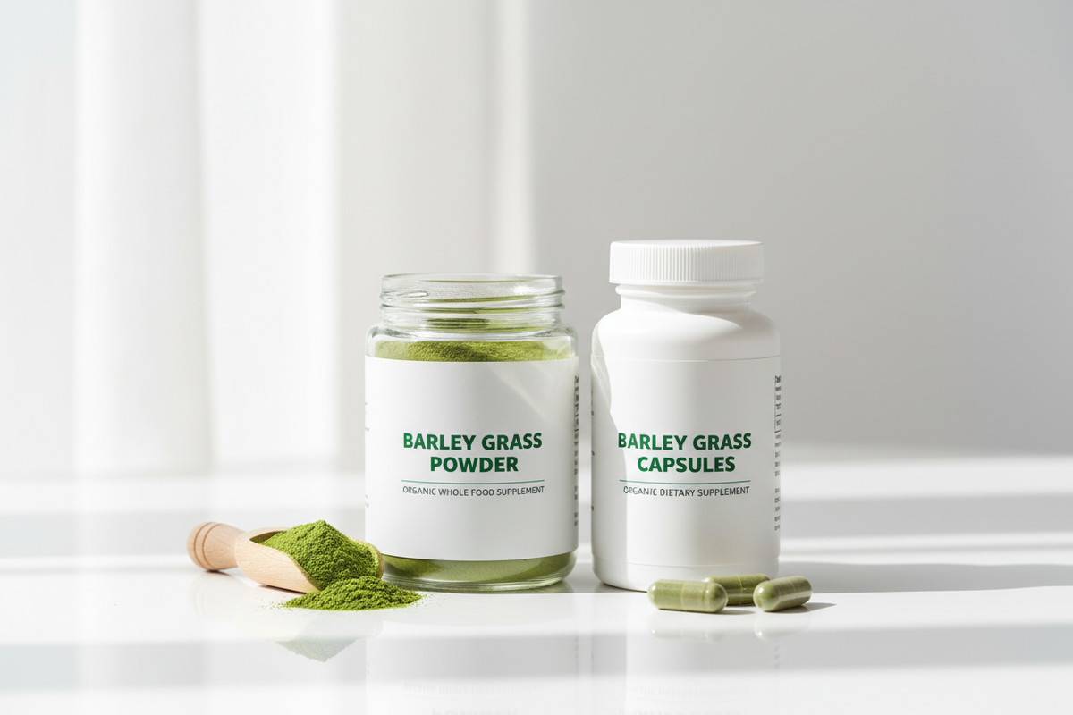 Barley Grass Powder vs Barley Grass Capsules: Which Is Better?