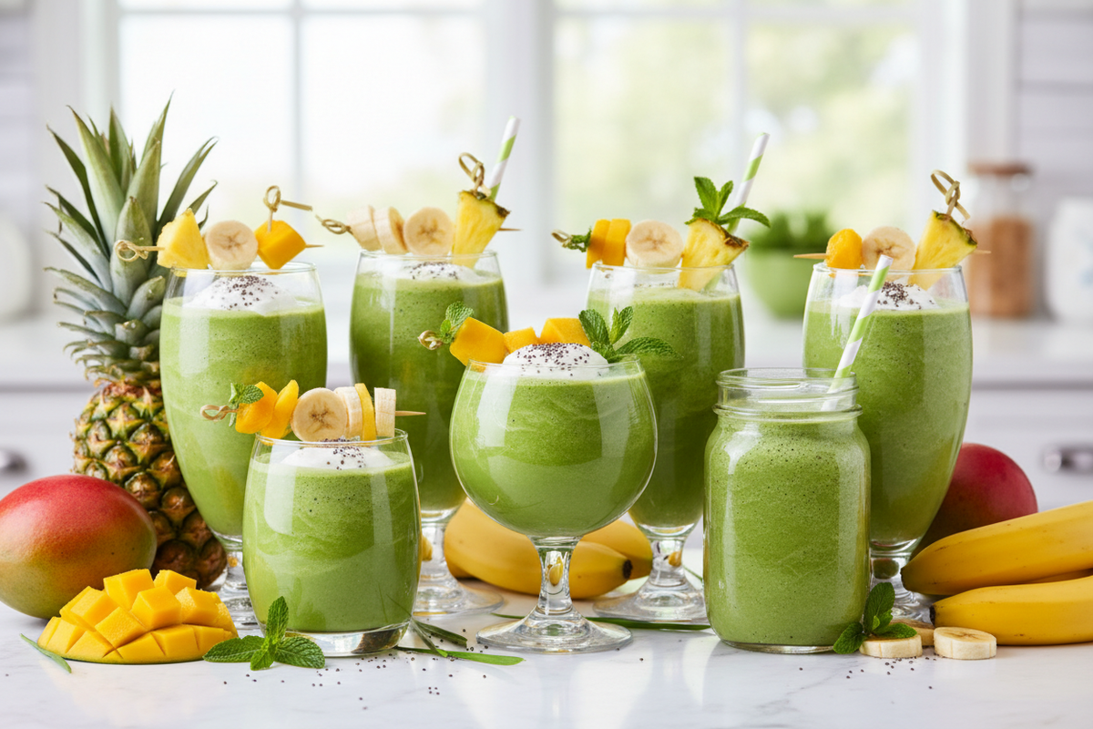 7 Barley Grass Smoothie Recipes You'll Love
