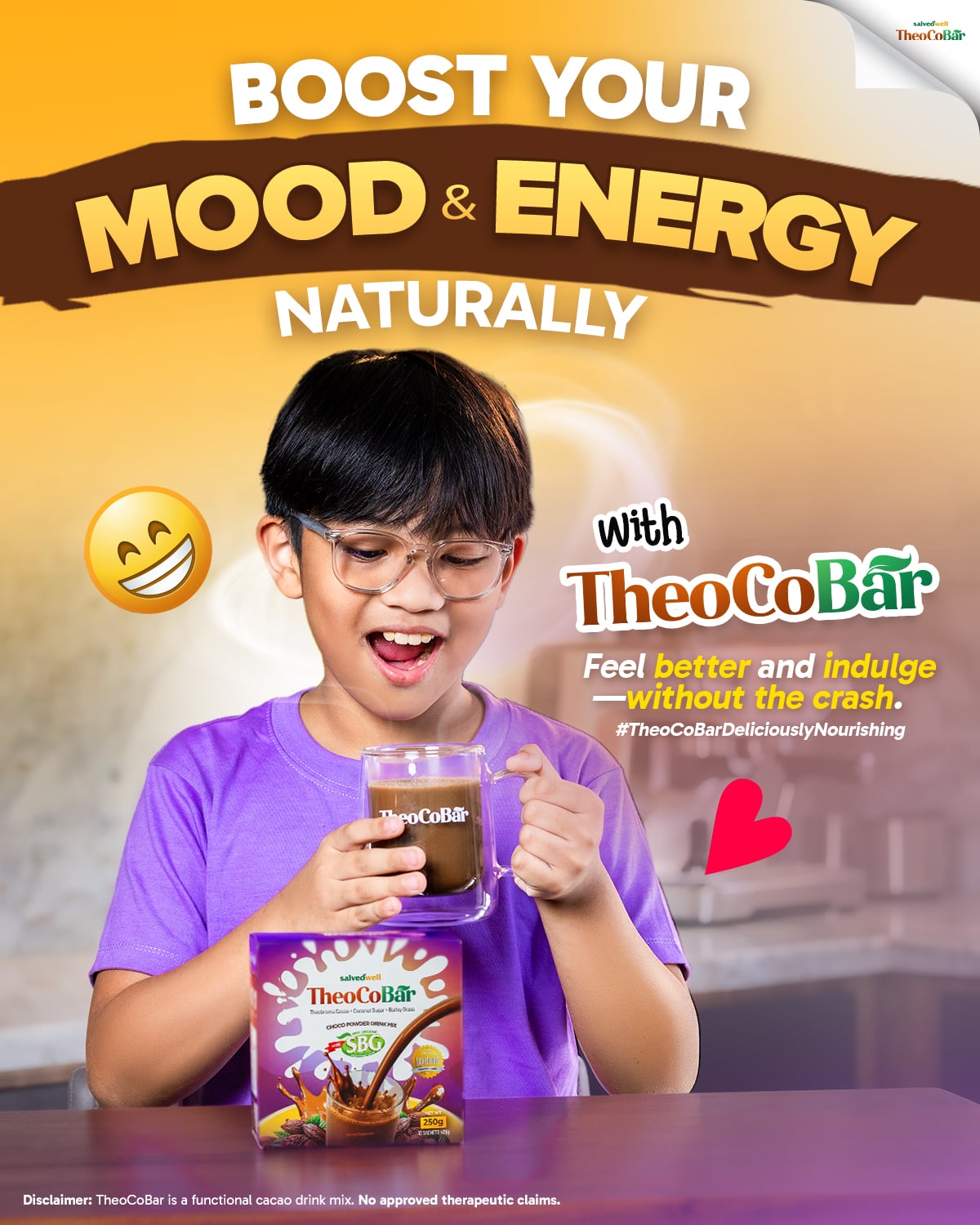 TheoCoBar Premium Chocolate Drink Mix