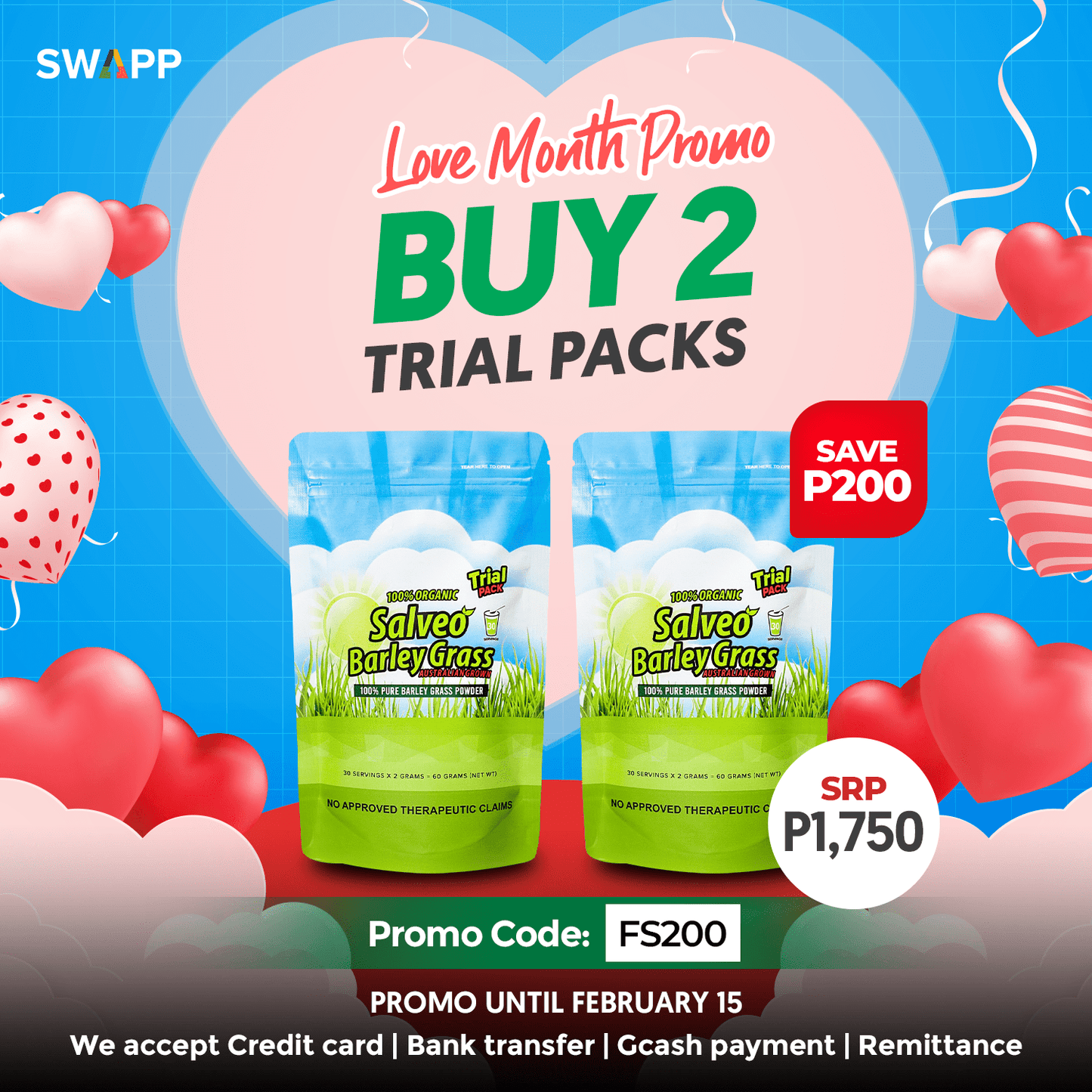 Salveo Trial Pack (Twin Pack Promo)